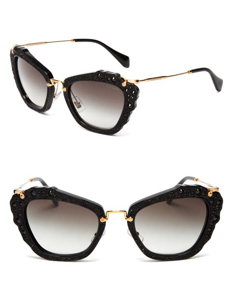 miu miu sunglasses cat-eye|miu sunglasses for women.